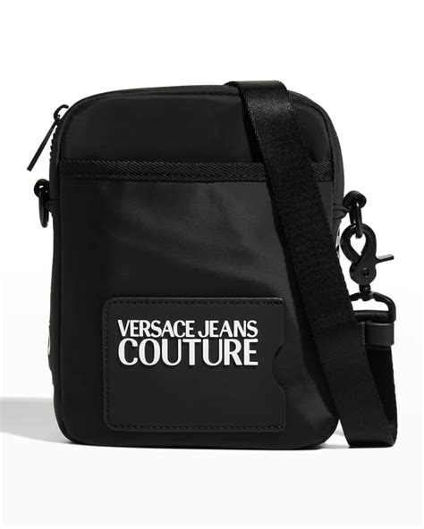 versace couture sling bag|versace crossbody bag men's.